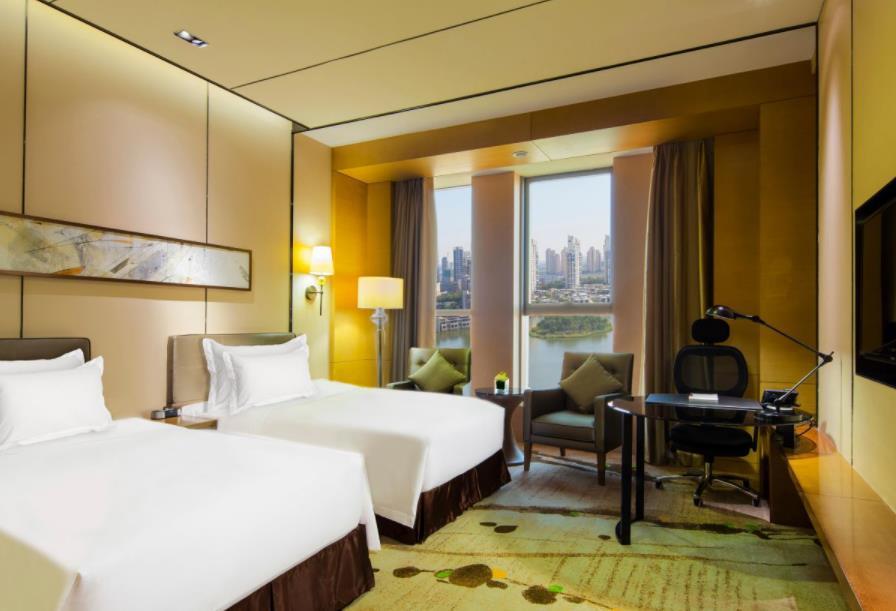 Crowne Plaza Tianjin Meijiangnan By Ihg Buitenkant foto
