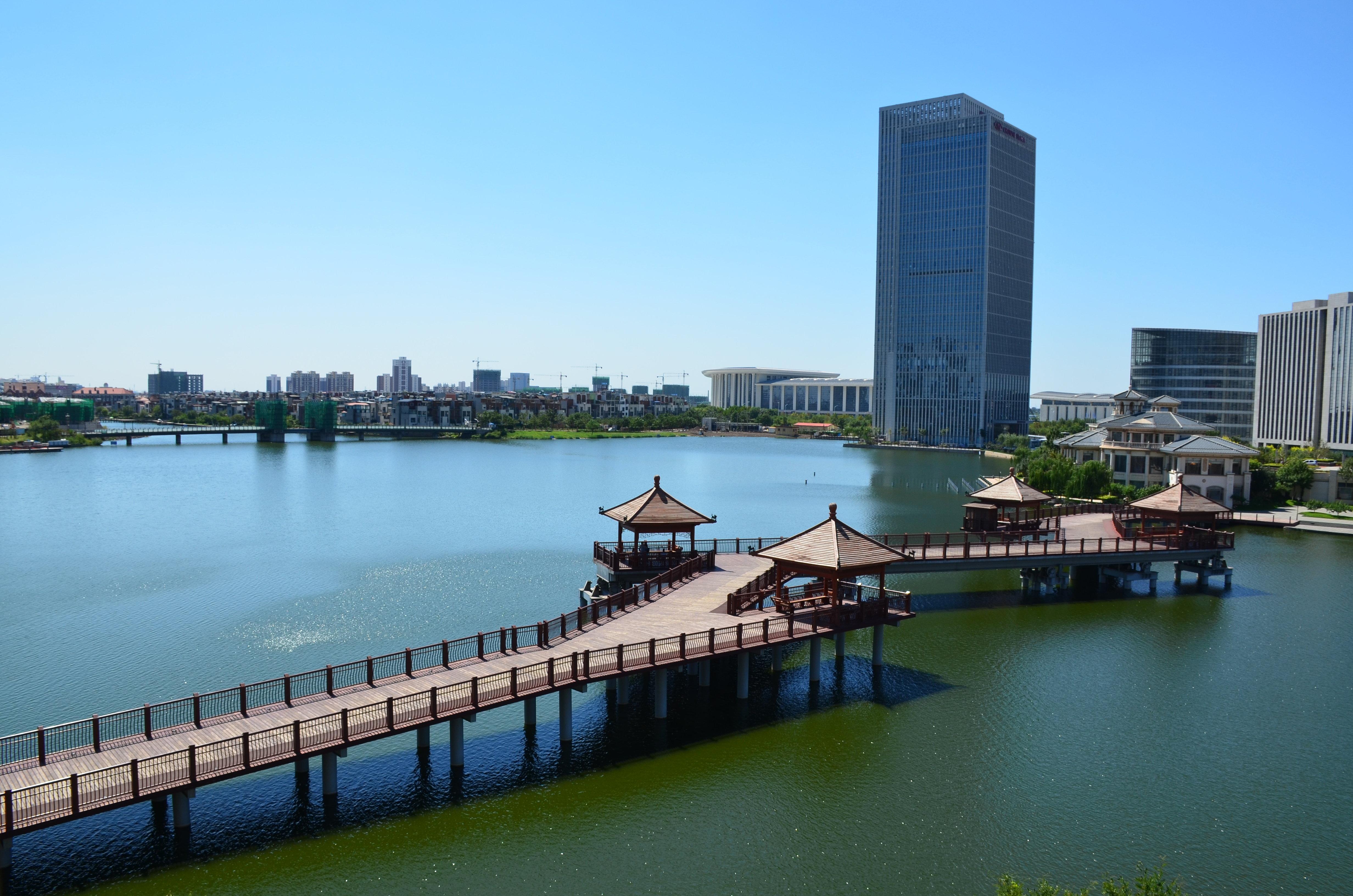 Crowne Plaza Tianjin Meijiangnan By Ihg Buitenkant foto